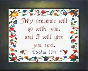 I Will Give You Rest - Exodus 33:14
